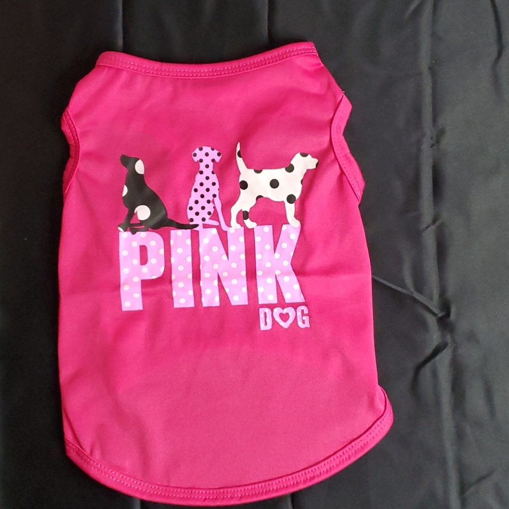DOG PINK  Pet Shirt - Picture 2 of 4